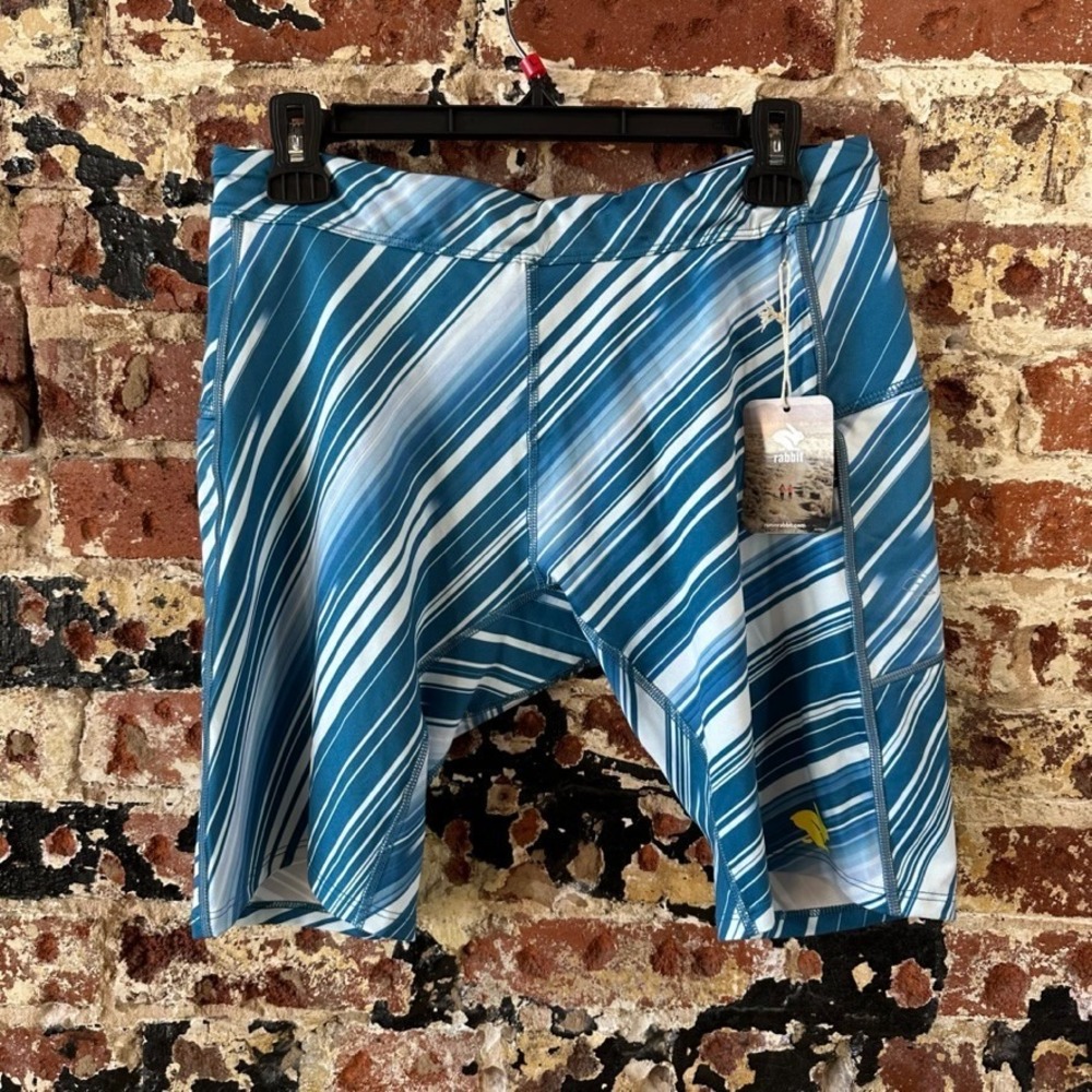 NWT rabbit Speedsters Azure Blue Stripe Colorway Men's Size Large L